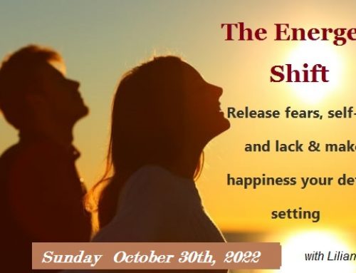 The Energetic Shift Workshop – 31/10/22
